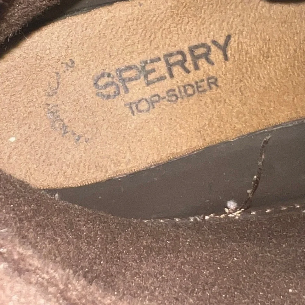 Sperry Top-Sider Avenue Duck Boots Men's 10.5 Tan Brown Waterproof STS14140